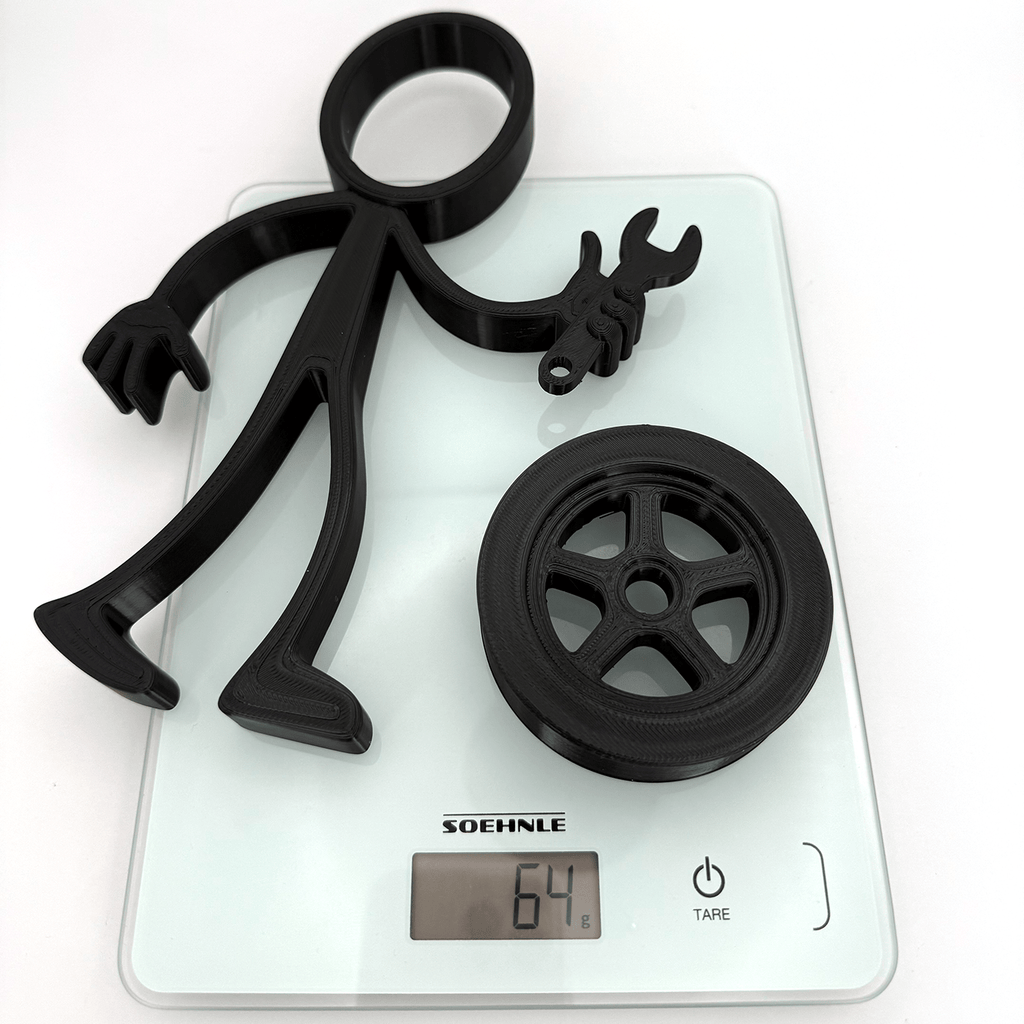 Stickyman Automonteur - 3dbende
