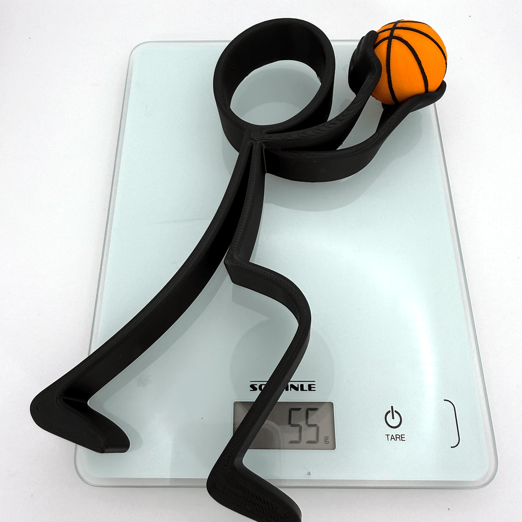 Stickyman Basketballer - 3dbende