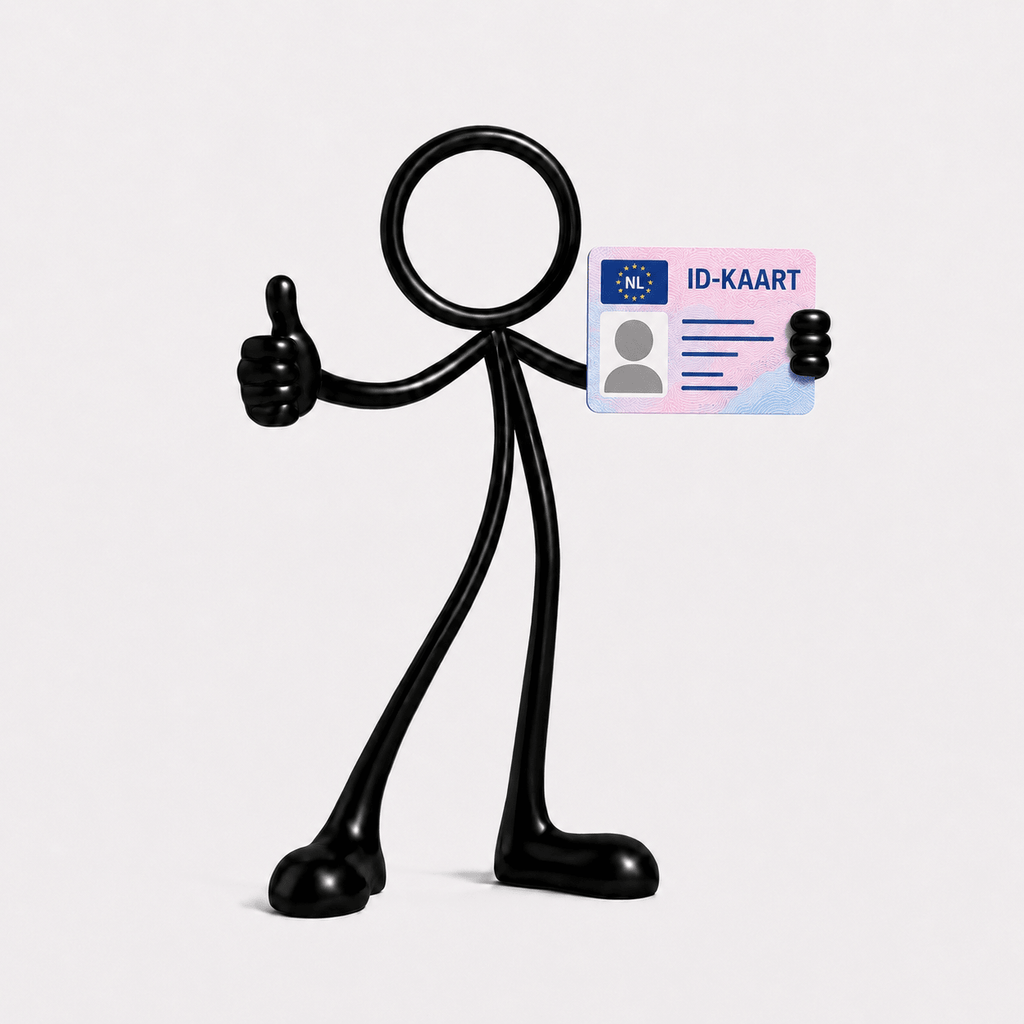 Stickyman Bedankt – Persoonlijk bedankje - 3dbende