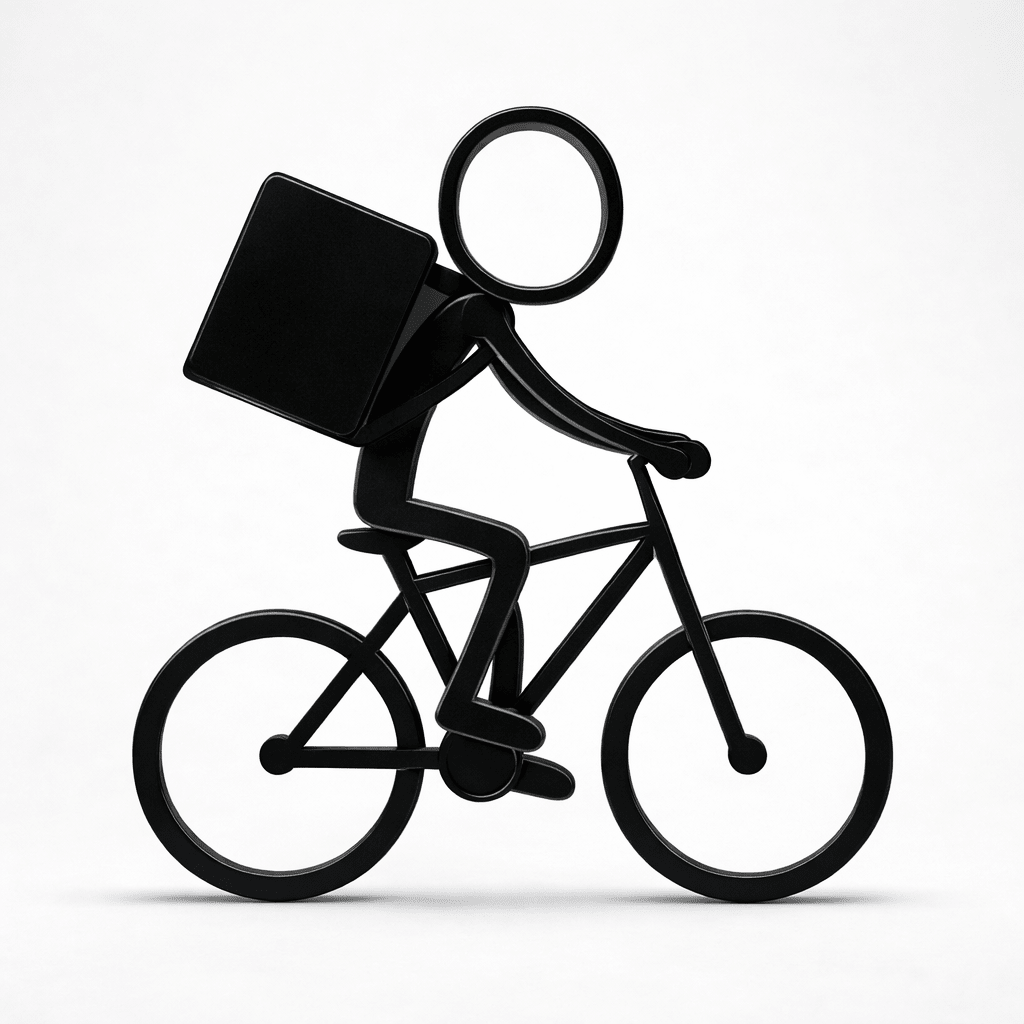 Stickyman Bezorger - 3dbende