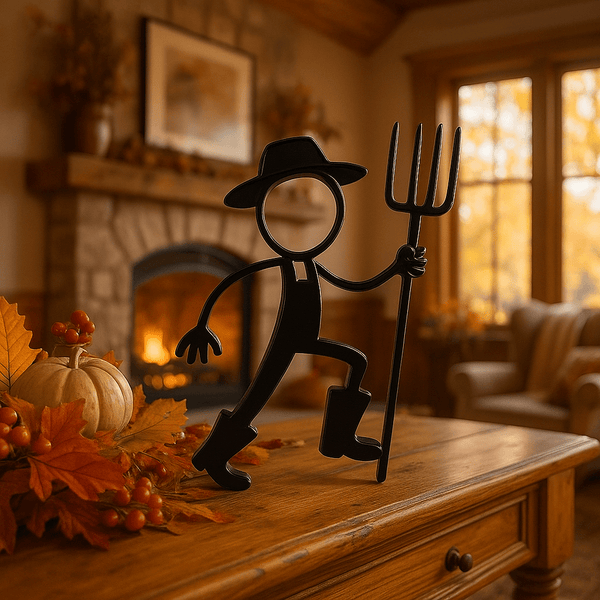Stickyman Boer – minimalistische boerendecoratie - 3dbende