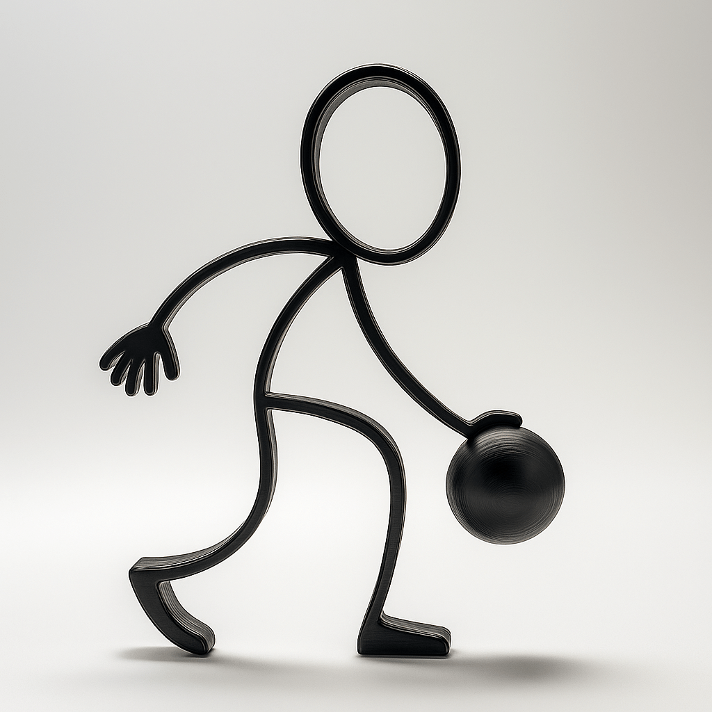 Stickyman Bowling - 3dbende