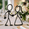 Stickyman Bruidspaar Hand in Hand - 3dbende