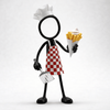 Stickyman Chef – Limited Edition - 3dbende