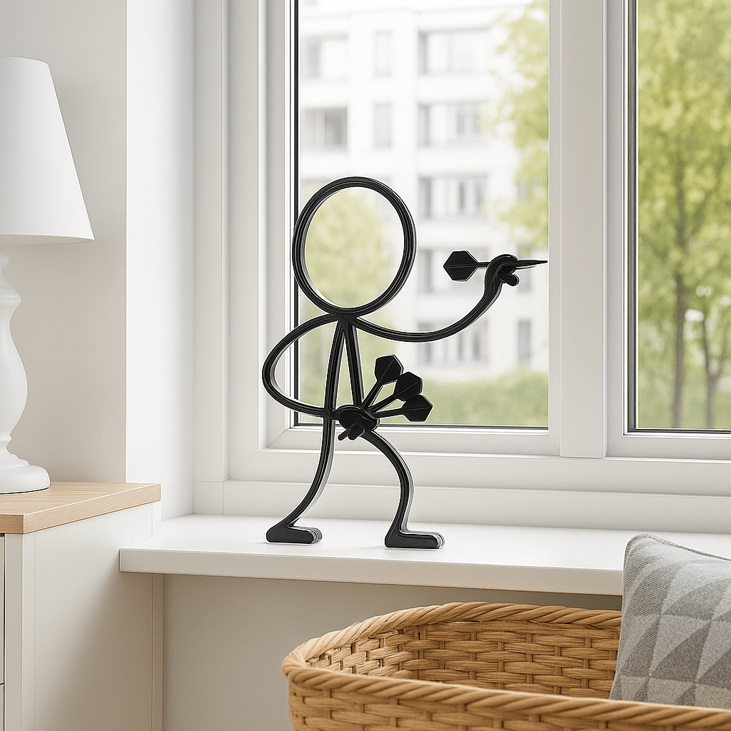 Stickyman Dartspeler - 3dbende