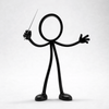 Stickyman Dirigent - 3dbende