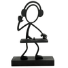 Stickyman DJ – Discjockey Muziekfiguur voor Muziekliefhebbers - 3dbende