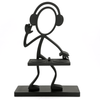 Stickyman DJ – Discjockey Muziekfiguur voor Muziekliefhebbers - 3dbende