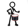 Stickyman Drum Snare Man - 3dbende