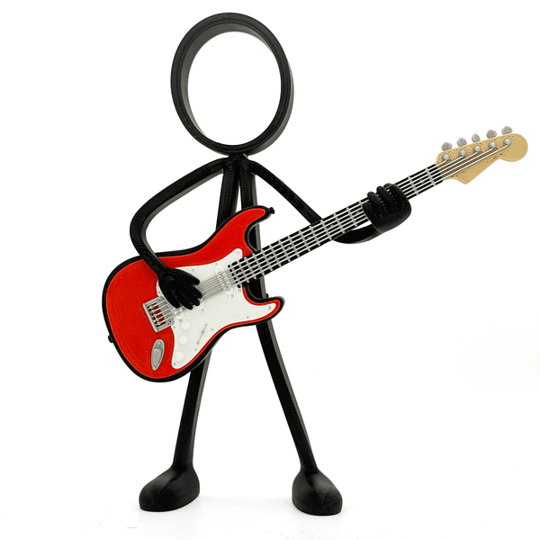 Stickyman Elektrische Gitarist
