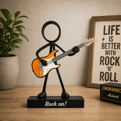 Stickyman Elektrische Gitarist