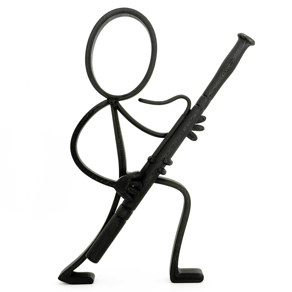 Stickyman Fagot Muzikant - 3dbende