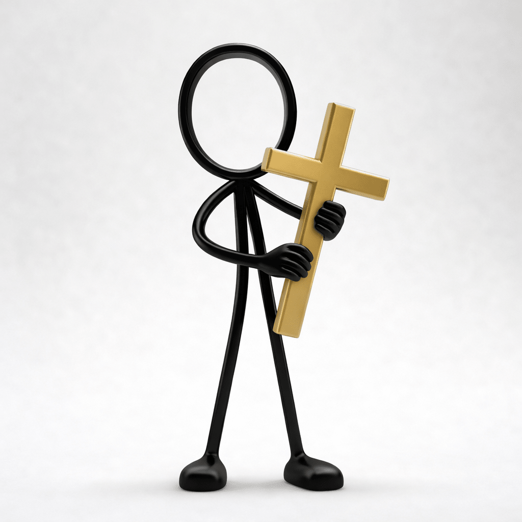 Stickyman Geloof - 3dbende