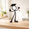 Stickyman Geslaagd Decoratie – Afstudeer Cadeau met Diploma - 3dbende