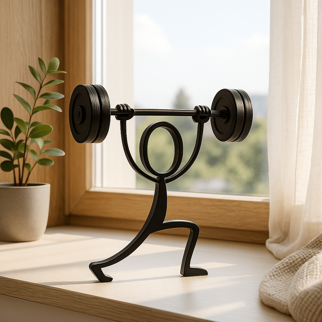 Stickyman Gewichtheffer - 3dbende