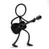 Stickyman Gitarist Decoratie – Minimalistische Gitaar Muziek Decoratie - 3dbende