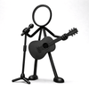 Stickyman Gitarist met Microfoon - 3dbende