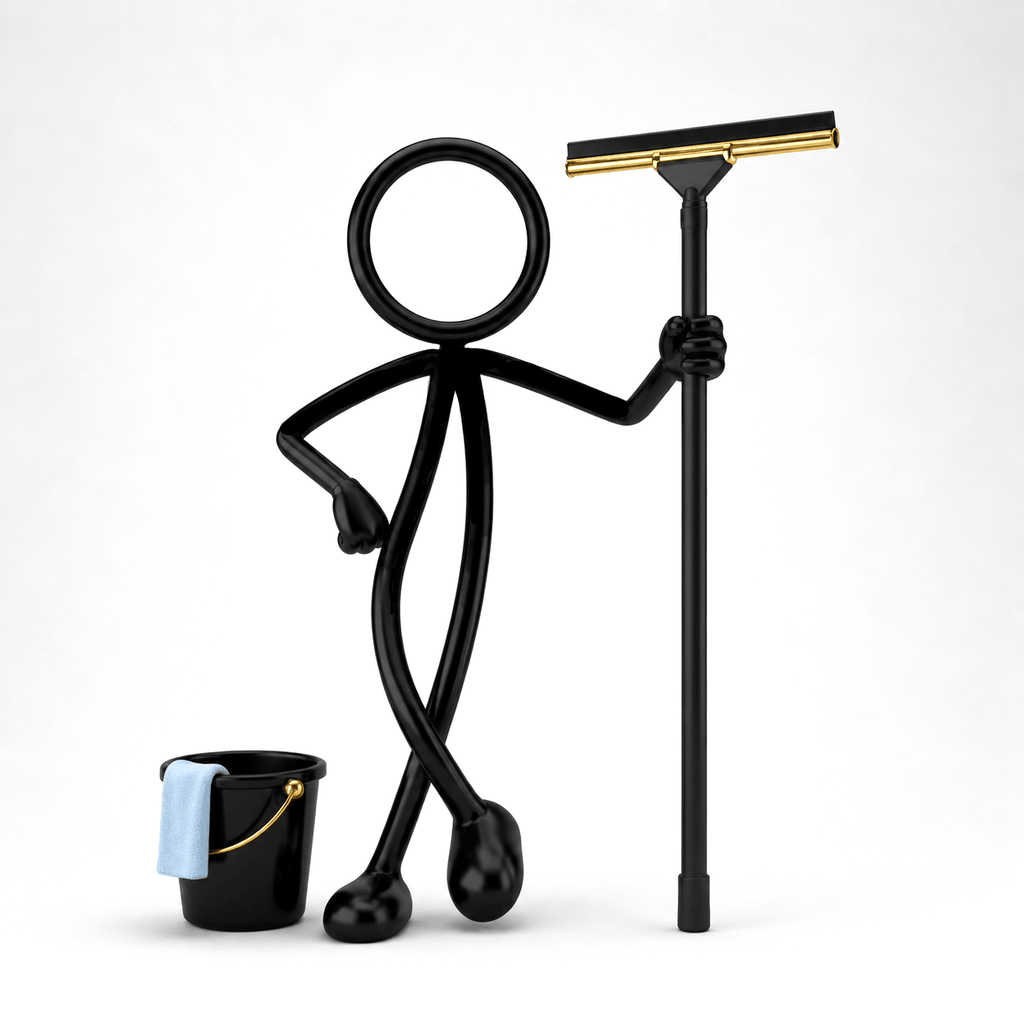 Stickyman Glazenwasser met Wisser & Emmer - 3dbende