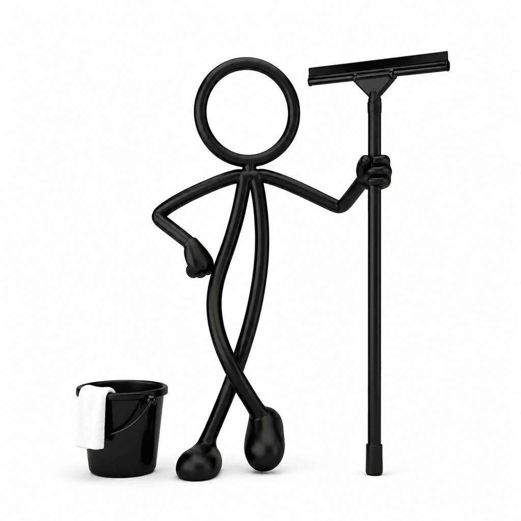 Stickyman Glazenwasser met Wisser & Emmer - 3dbende
