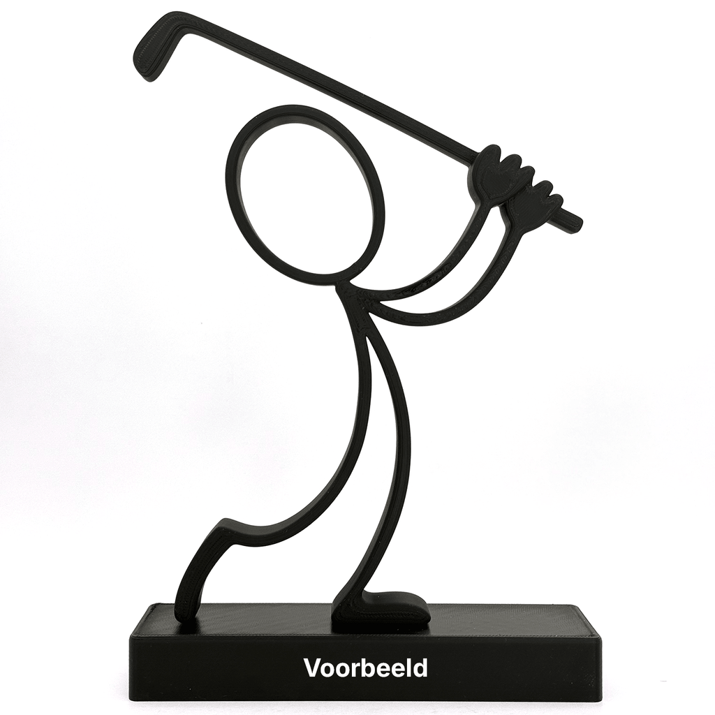 Stickyman Golfer - 3dbende