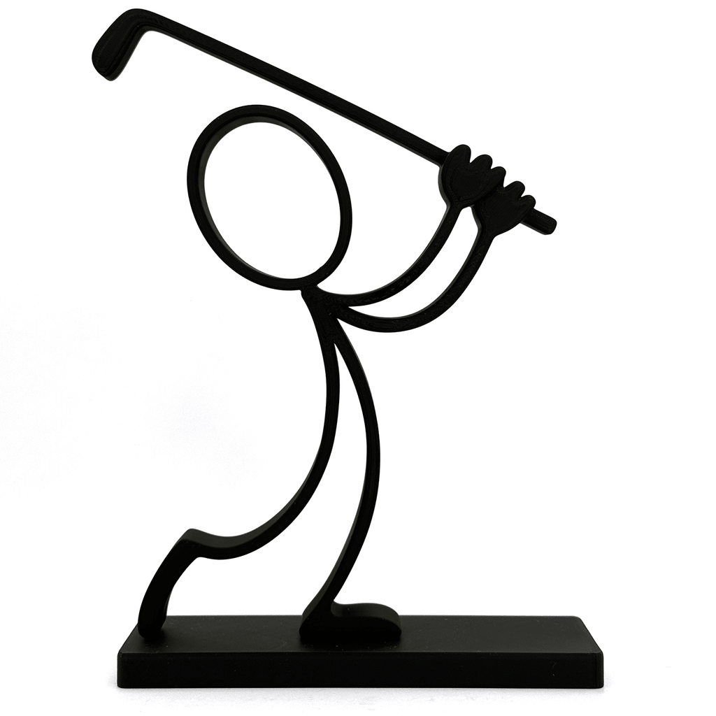 Stickyman Golfer - 3dbende
