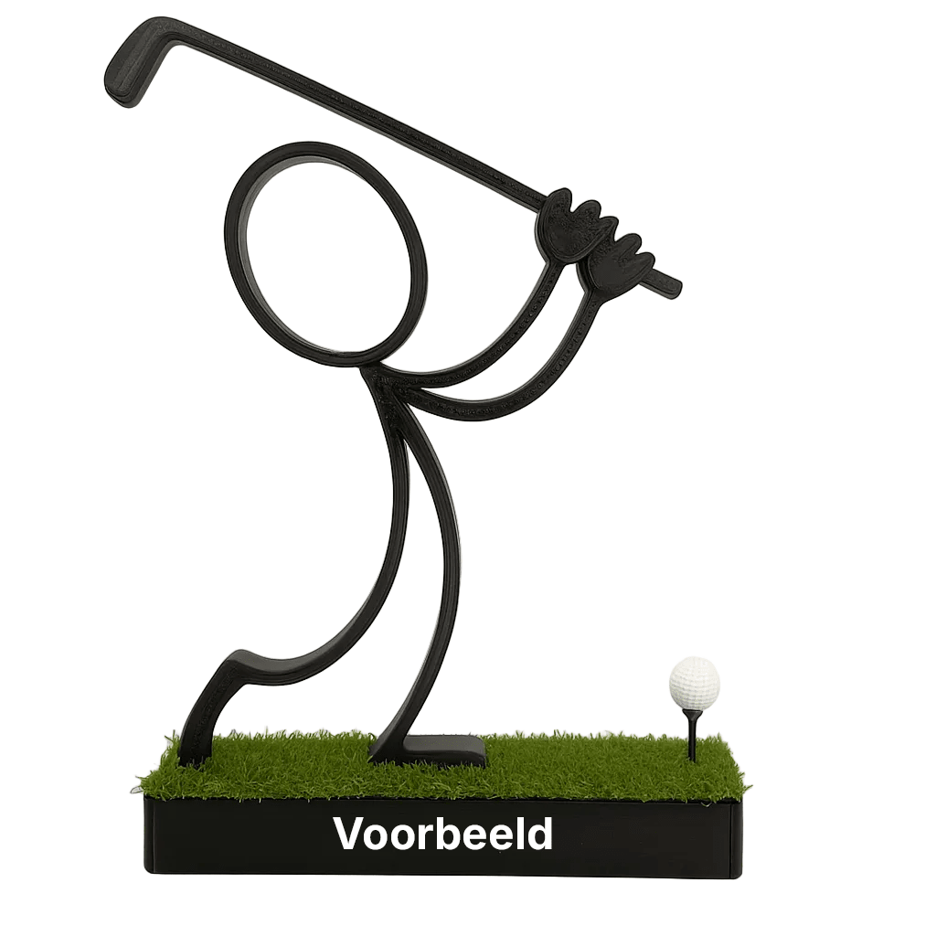 Stickyman Golfer speciale editie - 3dbende