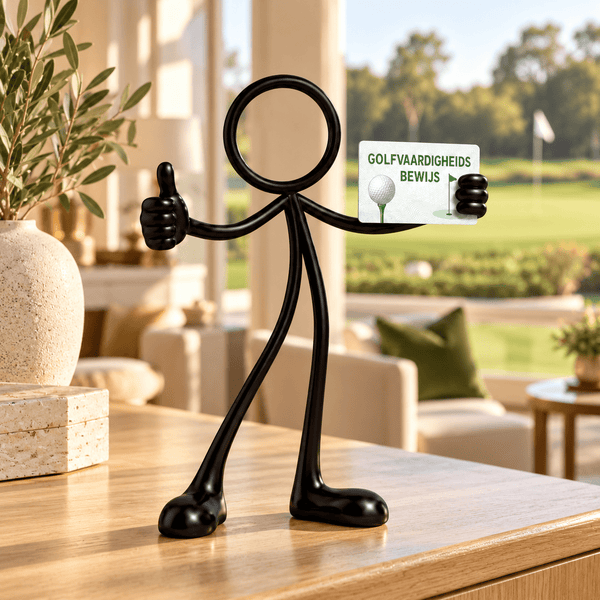 Stickyman GOLF in passende sfeer