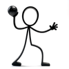 Stickyman Handballer - 3dbende