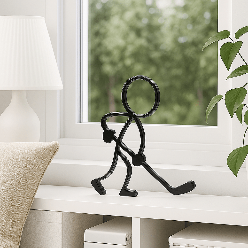 Stickyman Hockeyspeler - 3dbende