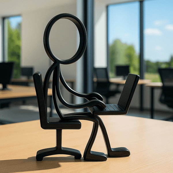 Stickyman Kantoormedewerker - 3dbende