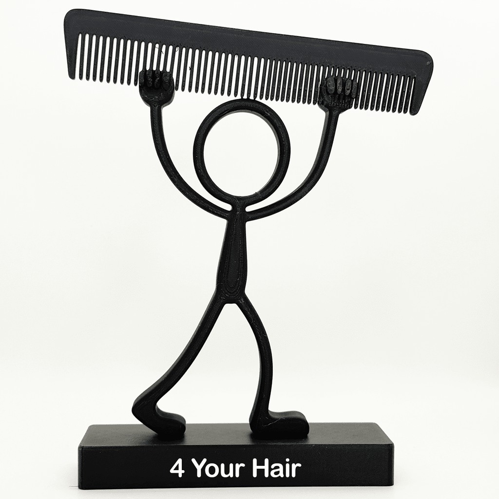 Stickyman Kapper met Grote Kam - 3dbende