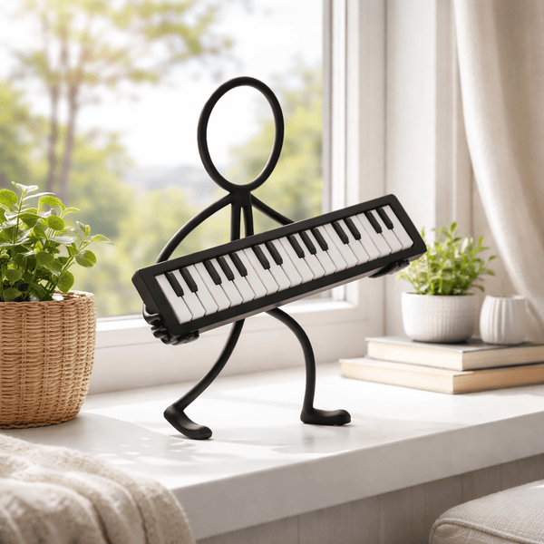 Stickyman Keyboardspeler - 3dbende