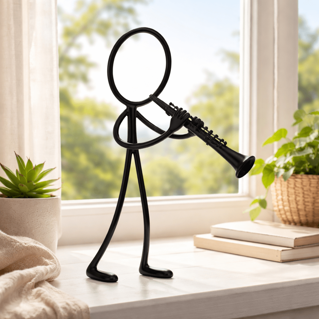 Stickyman Klarinettist - 3dbende