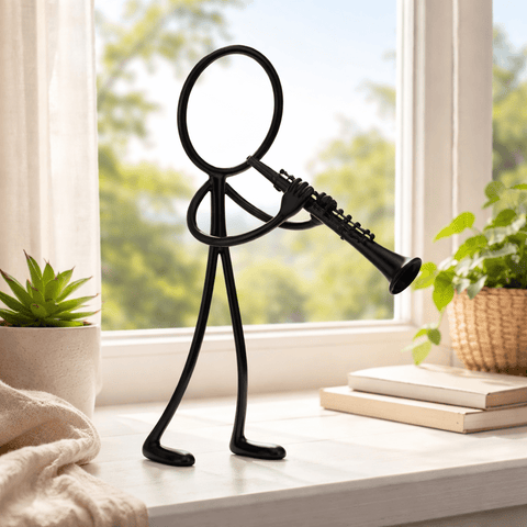 Stickyman Klarinettist