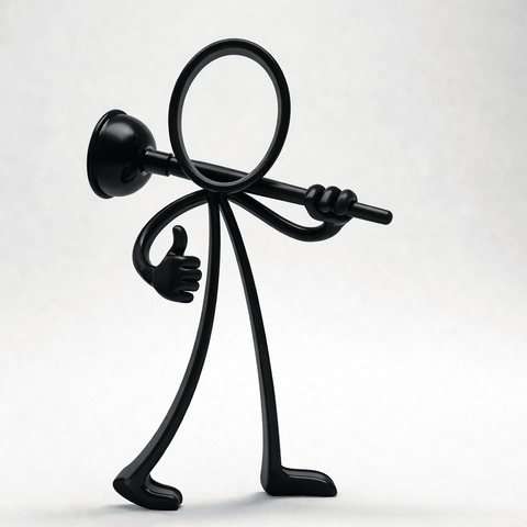 Stickyman Loodgieter – Met Ontstopper