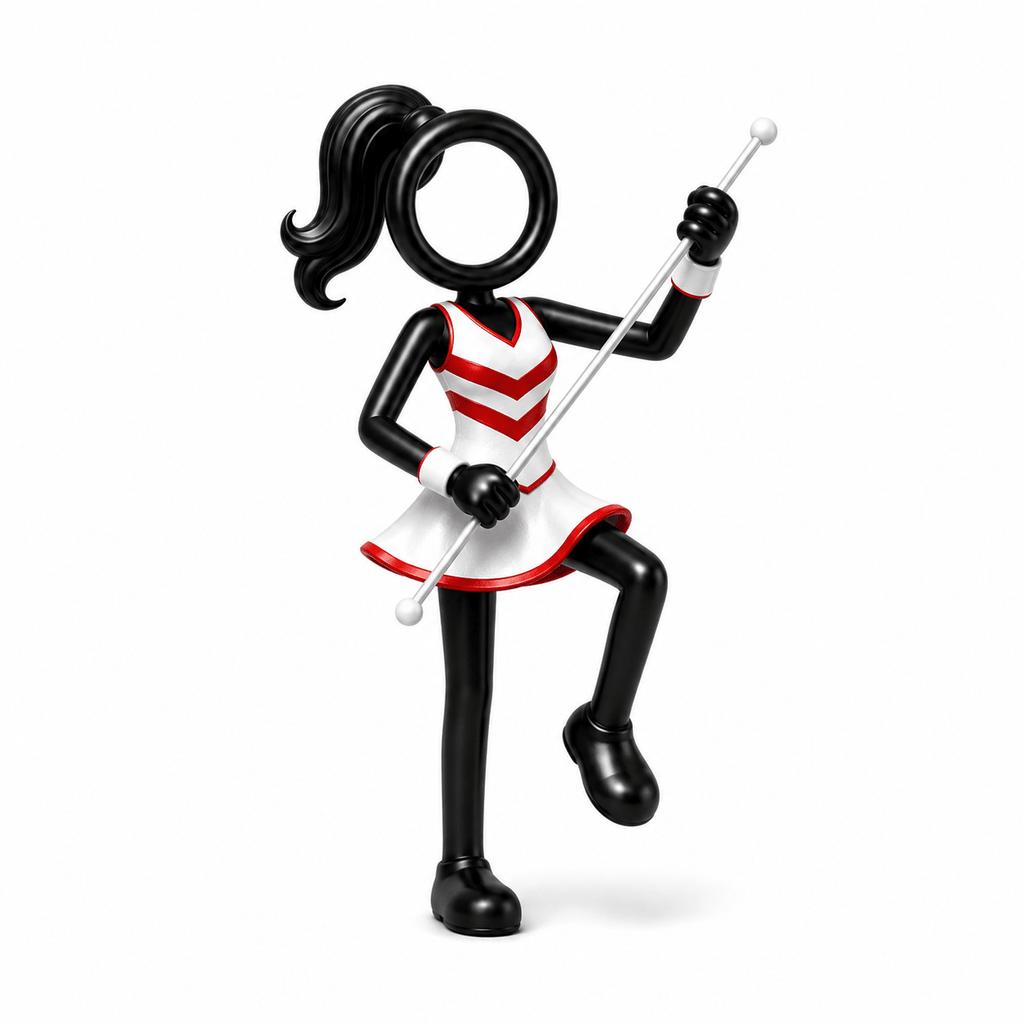 Stickyman Majorette - 3dbende