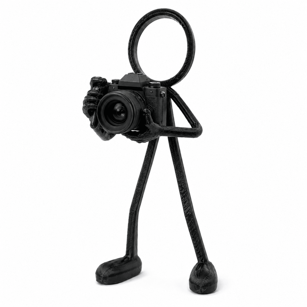 Stickyman Mannelijke Fotograaf - 3dbende