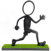 Stickyman Marathonloper Decoratie – Minimalistisch Silhouet - 3dbende