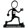 Stickyman Marathonloper Decoratie – Minimalistisch Silhouet - 3dbende