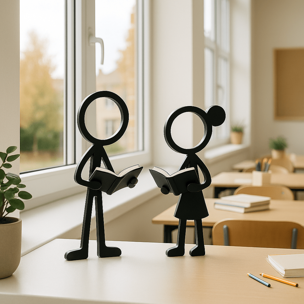 Stickyman Meester / Juf - 3dbende