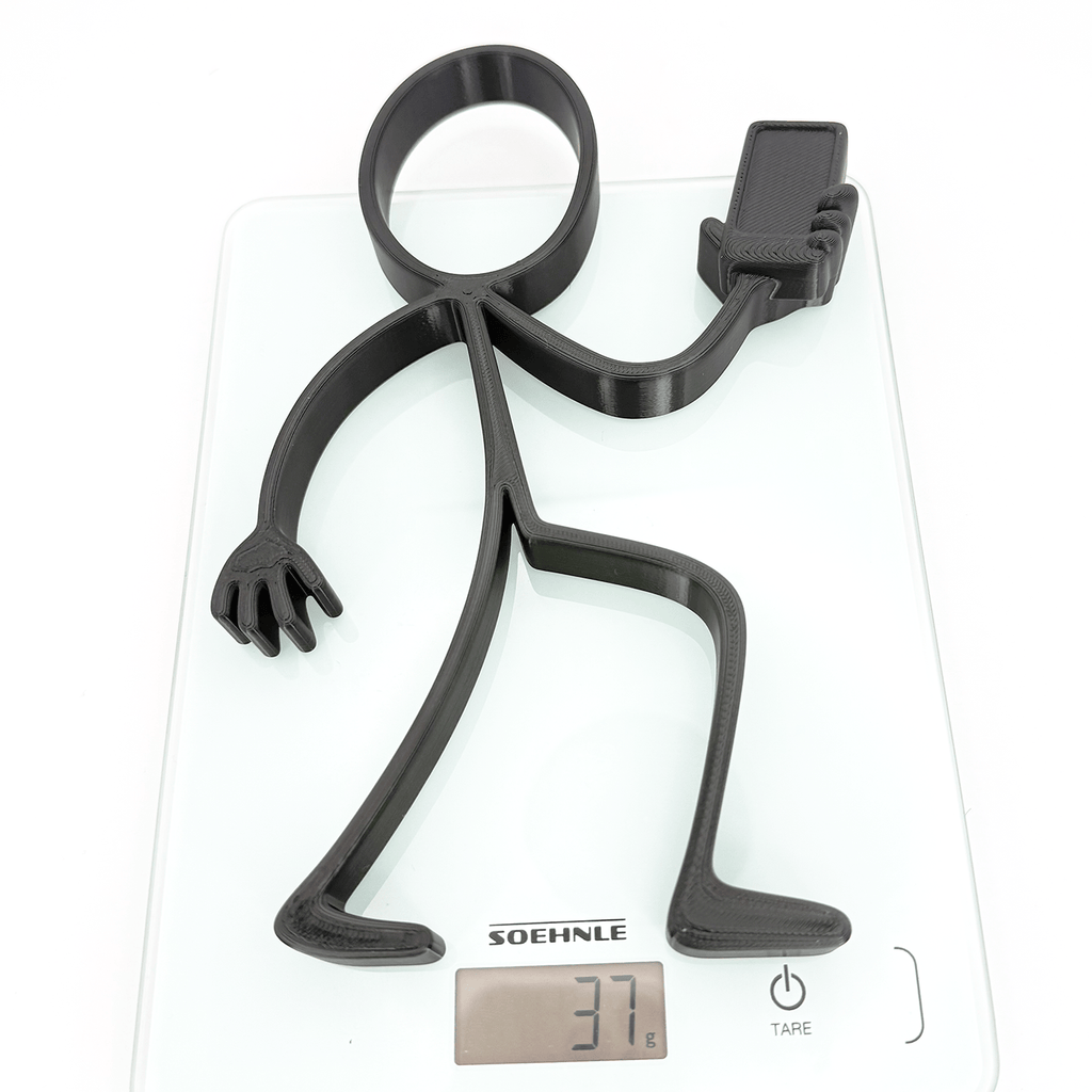 Stickyman met Smartphone - 3dbende