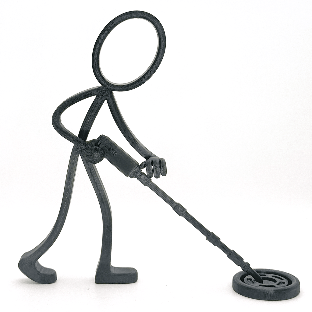 Stickyman Metaaldetector - 3dbende