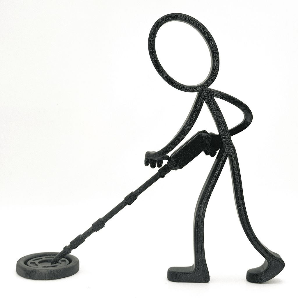 Stickyman Metaaldetector - 3dbende