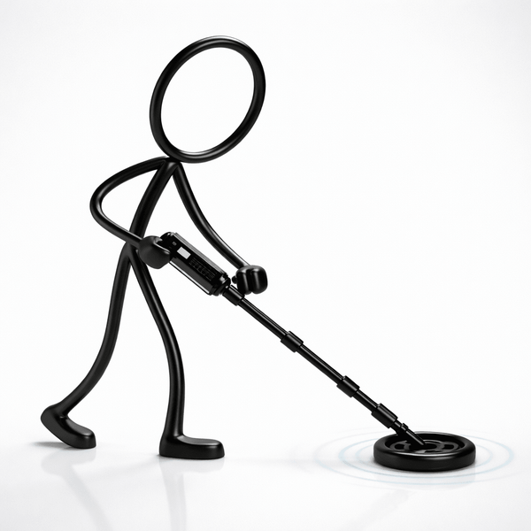 Stickyman Metaaldetector - 3dbende