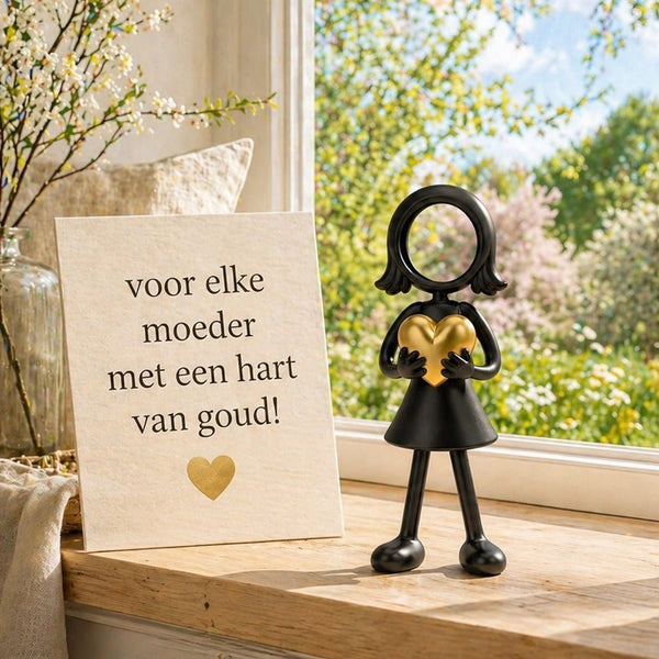 Stickyman Moeder/Vrouw Hart - 3dbende