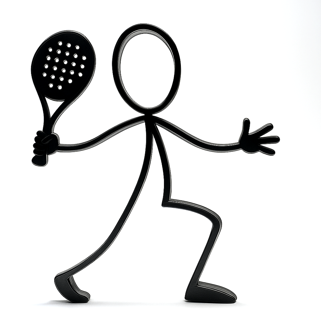 Stickyman Padelspeler - 3dbende