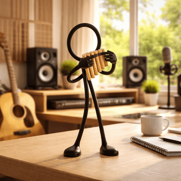 Stickyman Panfluitspeler - 3dbende