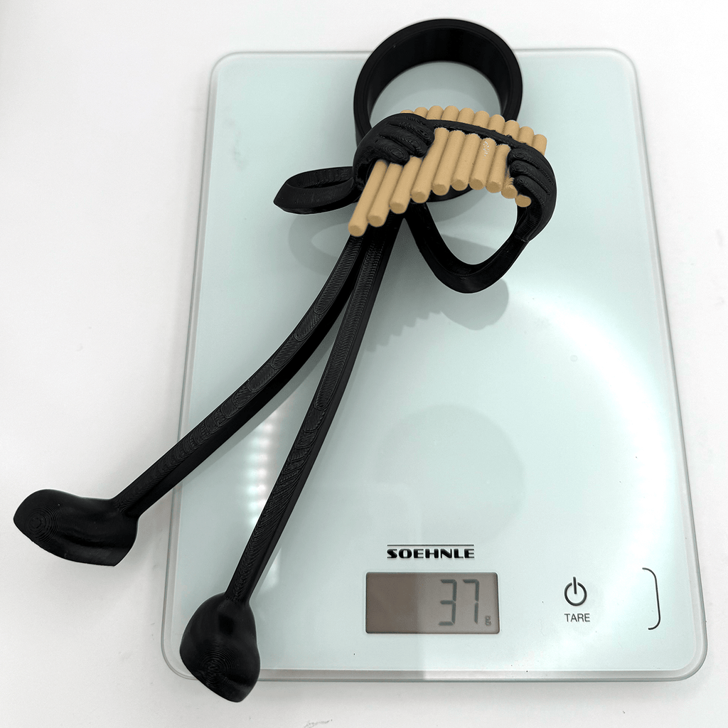 Stickyman Panfluitspeler - 3dbende