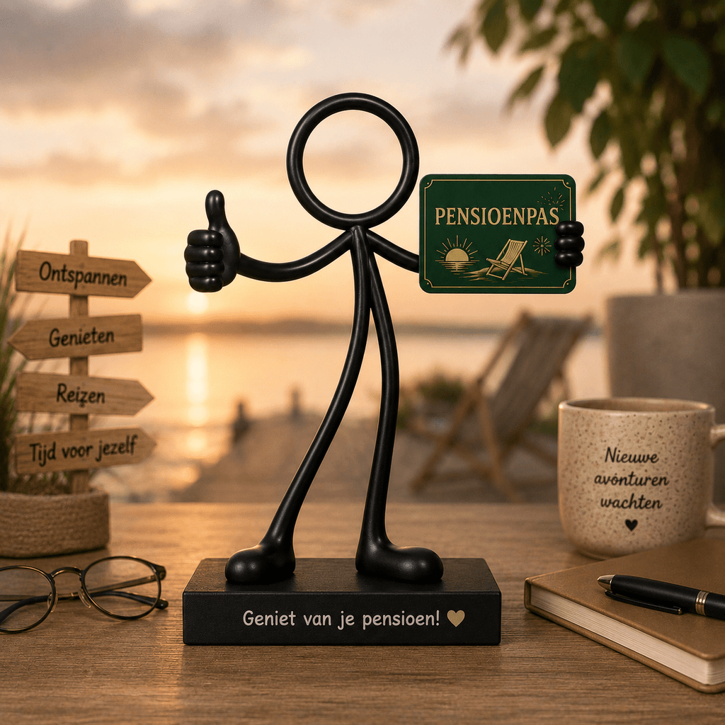Stickyman Pensioen – persoonlijk pensioencadeau - 3dbende