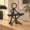 Stickyman pianist 2.0 in warm interieur